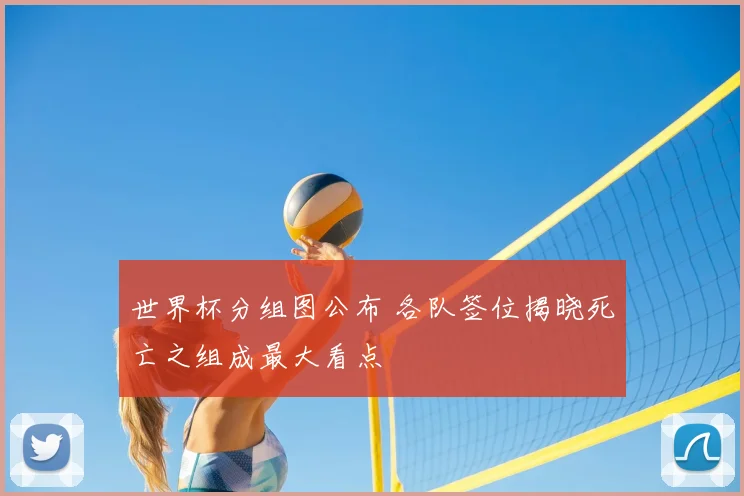 世界杯分组图公布 各队签位揭晓死亡之组成最大看点