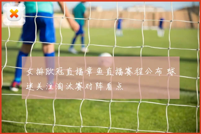 女排欧冠直播章鱼直播赛程公布 球迷关注淘汰赛对阵看点